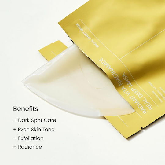 Biodance Radiant Vita Niacinamide Real Deep Jelly Maske 34gr