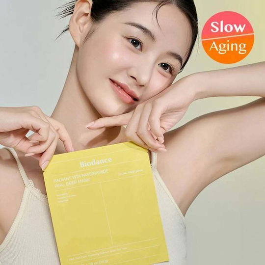 Biodance Radiant Vita Niacinamide Real Deep Jelly Maske 34gr