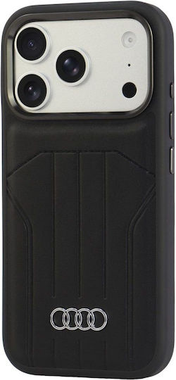 Audi Case Synthetic Leather Case Magsafe Iphone 18 Pro 17 Pro Black Au-tpupcmip18p-q5/d1-bk