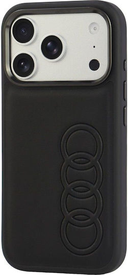 Audi Case Tt Aus Kunstleder Mit MagSafe Für iPhone 18 Pro 17 Pro Schwarz Au-tpupcmip18p-tt/d1-bk
