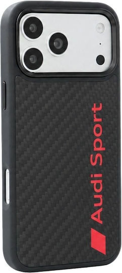 Audi Hülle R8 Carbon Fiber MagSafe iPhone 18 Pro Max 17 Pro Max Schwarz Aus-tpupcmip18pm-r8/d2-bk