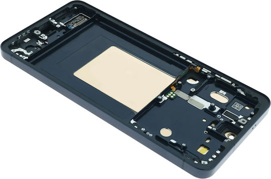 OLED Дисплей в Сглобен Вид със Сензорен Механизъм и Рамка за Samsung Galaxy S26 5G (Черен)