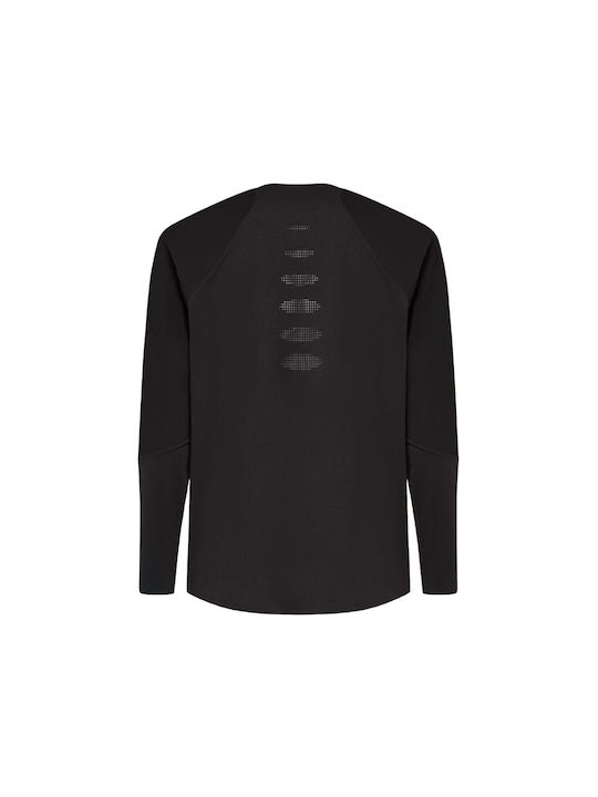 Oakley Tricou De Ciclism Mânecă Lungă Pentru Bărbați Negru