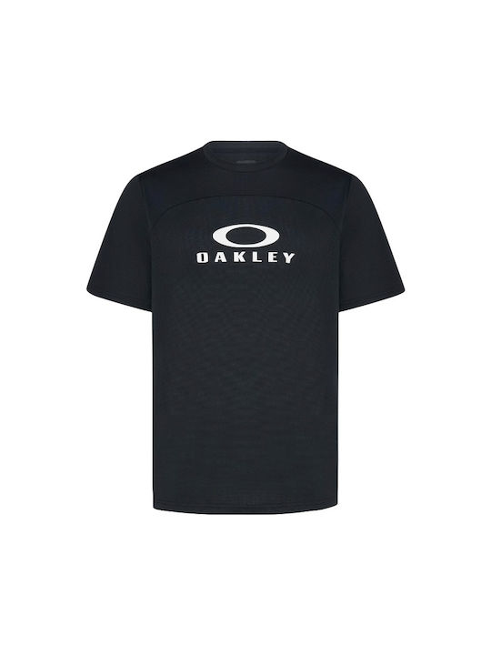 Oakley Männer Kurze Ärmel Fahrradtrikot Schwarz