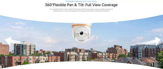 Vstarcam HS30 IP Камера За Видеонаблюдение Wi-Fi Full HD+ 3MP Водоустойчива С Двупосочна Комуникация И 4mm Обектив