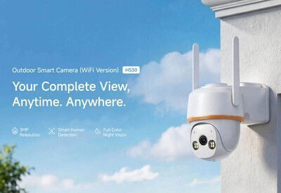 Vstarcam HS30 IP Камера За Видеонаблюдение Wi-Fi Full HD+ 3MP Водоустойчива С Двупосочна Комуникация И 4mm Обектив