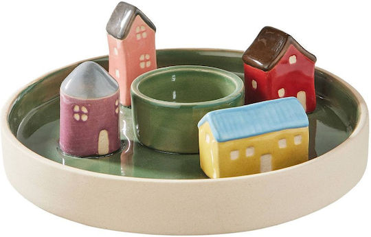 Butlers Christmas Ceramic Candlestick 17 cm