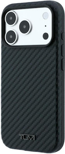 Tumi Umschlag Rückseite Metallisch Schwarz für iPhone 18 Pro Max / 17 Pro Max