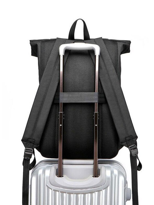 Amber Waterproof Backpack for Laptop 17.3" in Black AM2017-BLACK