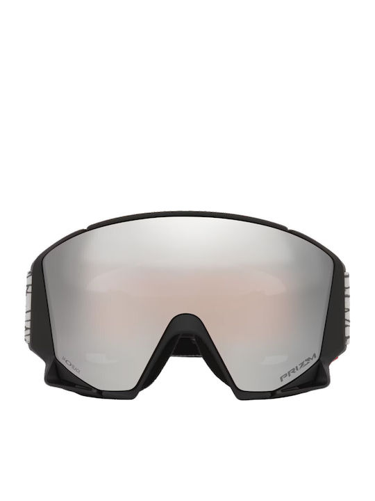 Oakley Скиорска Маска за Възрастни, Черна с Черен Визьор Oakley Скиорска Маска за Възрастни, Черна с Черен Визьор