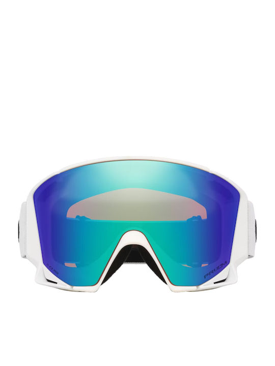 Mască Oakley pentru Adulți Albă cu Lentilă Roz Mască Oakley pentru Adulți Albă cu Lentilă Roz