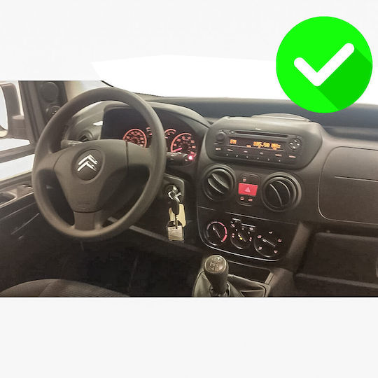 Carmedia Auto-Audiosystem für Fiat Fiorino / Qubo Citroen Nemo 2008-2018 (Bluetooth/USB/WiFi/GPS/Apple-Carplay/Android-Auto) mit Touchscreen 10.33"