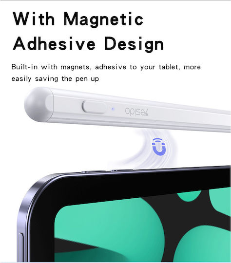 Yesido ST15 Digitaler Eingabestift mit Handflächenabweisung, universell, in Weiß