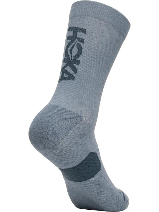 HOKA Чорапи за Бягане Сини 1 Чифт