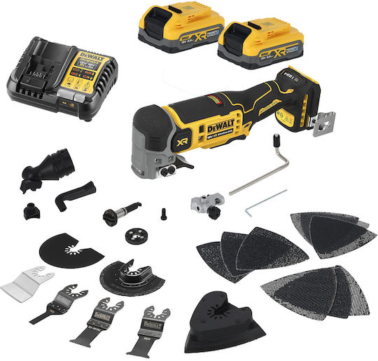 DCS359S2 Brushless Oscillating Multi-Tool 18V 2x3.5Ah with Speed Control