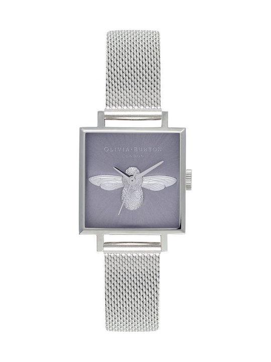 Olivia Burton Women's 22.5mm Battery-Powered Watch with Silver Stainless Steel Bracelet Olivia Burton Women's 22.5mm Battery-Powered Watch with Silver Stainless Steel Bracelet
