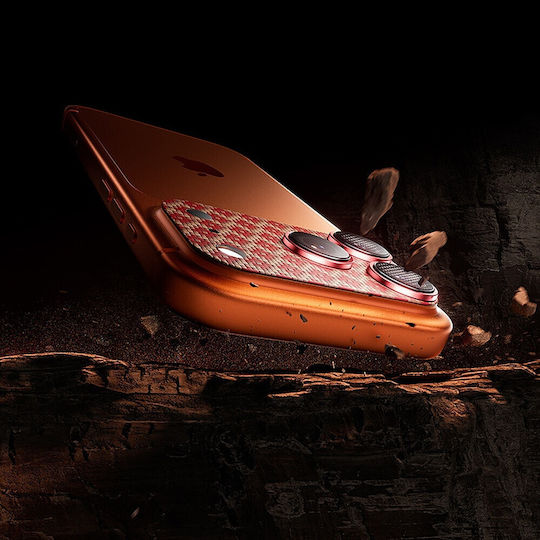 Benks Протектор за камера Закалено стъкло Orange за iPhone 17 Pro