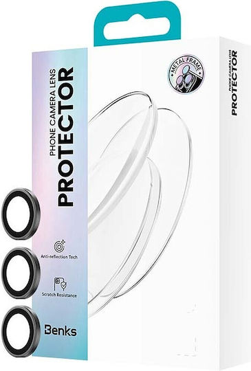 Benks Protecție Cameră Tempered Glass Black pentru Samsung Galaxy S26, Samsung Galaxy S26 Plus
