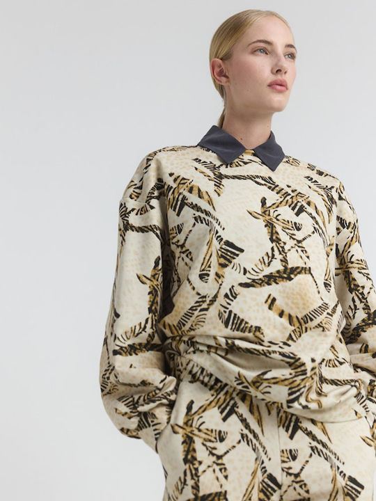 Women's Cotton Blouse Cream
