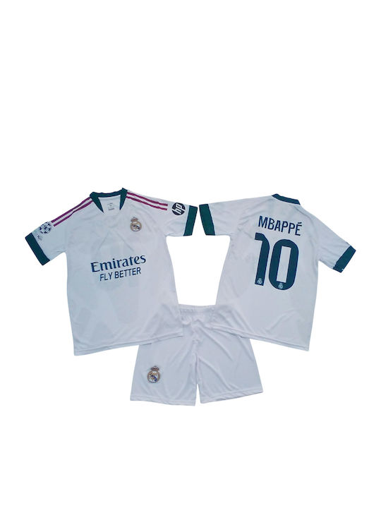 Real Mbappe Παιδικό Σετ Εμφάνισης Ποδοσφαίρου