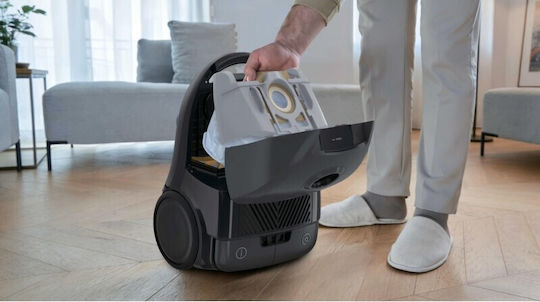 Hoover HE1 Plus Vacuum Cleaner 800W Bagged 3L Grey