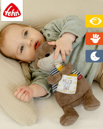 Fehn Theo Otter Plush Toy for Newborns 20 cm