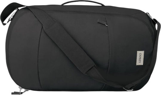 Osprey Duffel Geantă de Voiaj Tip Rucsac 47 l Neagră din Material Textil