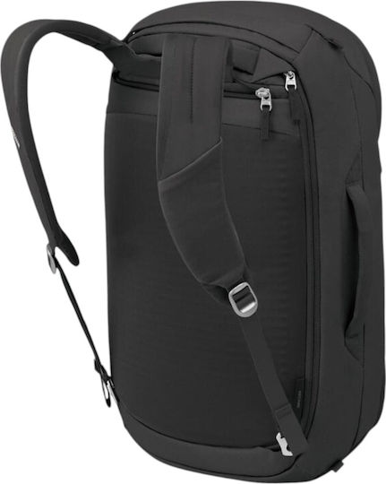 Osprey Duffel Geantă de Voiaj Tip Rucsac 47 l Neagră din Material Textil
