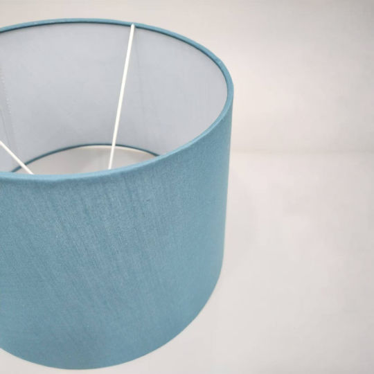 InTheBox Mio Ceramic Table Lamp for E27 Socket with Light Blue Shade and Base