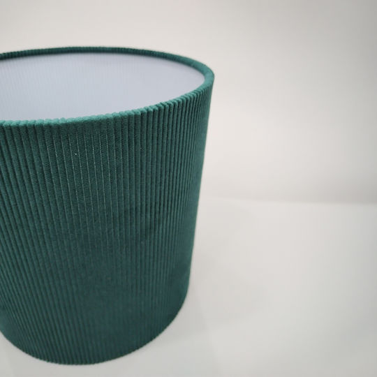 InTheBox Patent Ceramic Table Lamp for E14 Socket with Green Shade and Base