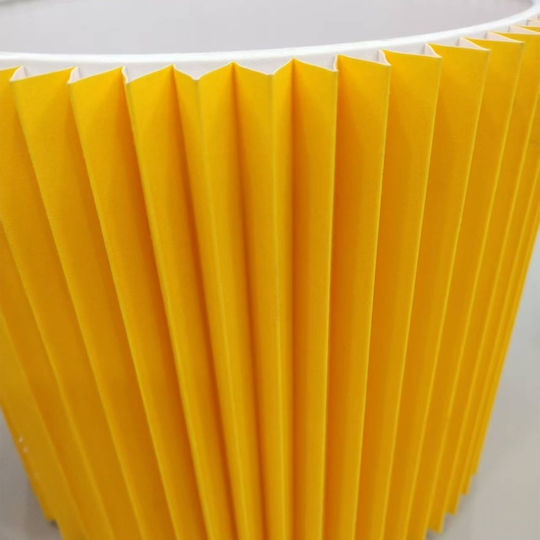 InTheBox Ribline Ceramic Table Lamp for E27 Socket with Yellow Shade and Base