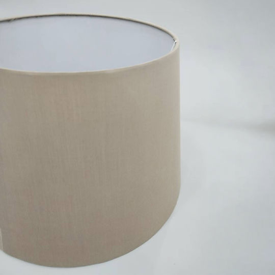 InTheBox Mio Ceramic Table Lamp for E27 Socket with Beige Shade and Brown Base