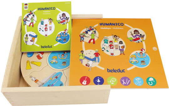 Ξύλινο Παιδικό Puzzle Humanico Hobbies Beleduc