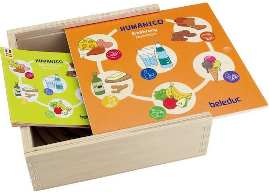 Holzpuzzle für Kinder Humanico Eating 27 Teile Beleduc