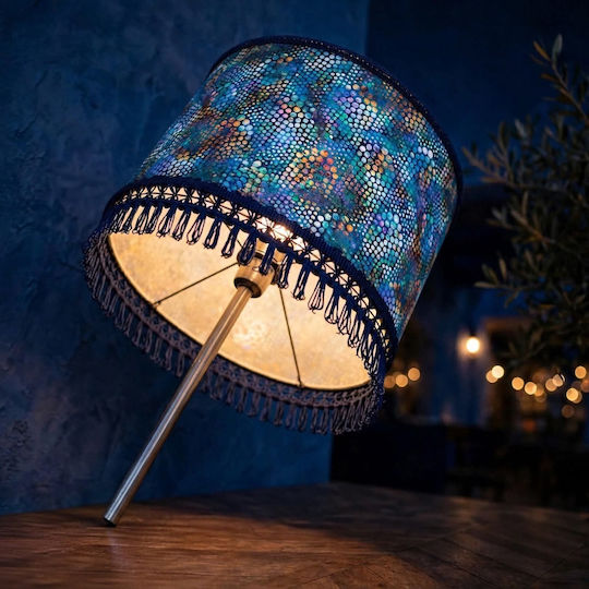 Oxygen Blue Snake Floor Lamp H35cm Blue