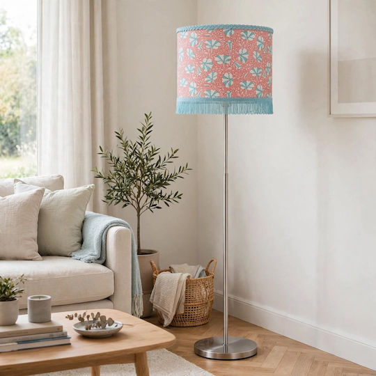 Oxygen Pink Cone Pink Floor Lamp