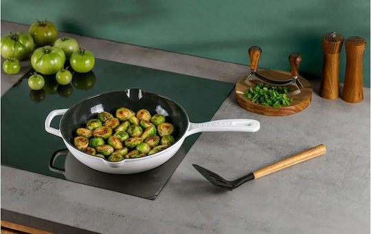 Gerlach Cast Iron Pan with Enamel Coating 28cm
