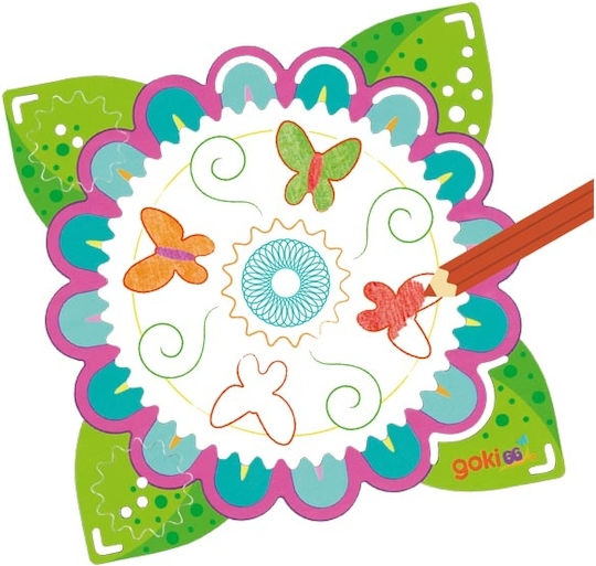 Goki Mandala-Spiralenmalset für Kinder ab 4 Jahren