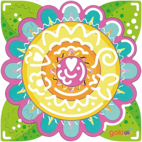 Goki Mandala-Spiralenmalset für Kinder ab 4 Jahren