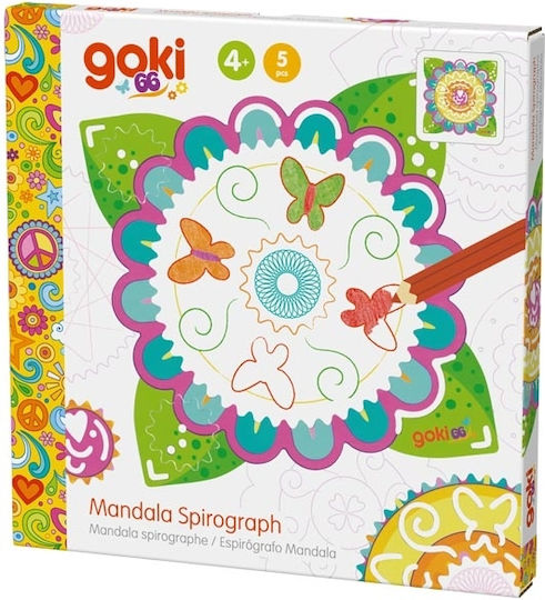 Goki Mandala-Spiralenmalset für Kinder ab 4 Jahren