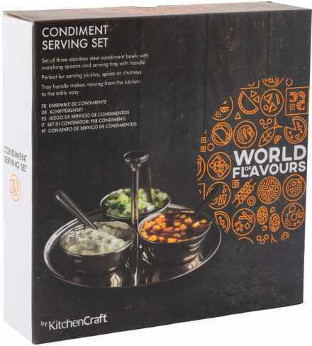 Kitchen Craft Inox Ордиовиера Сива 3 бр.