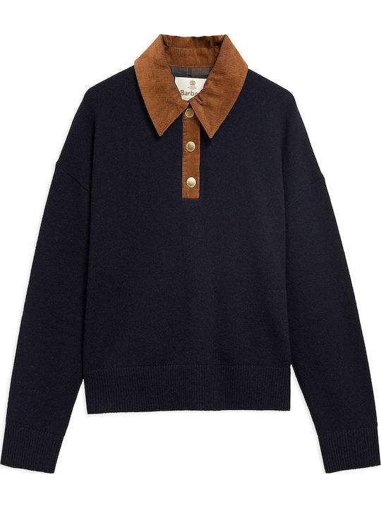 Women's Wool Sweater Navy
