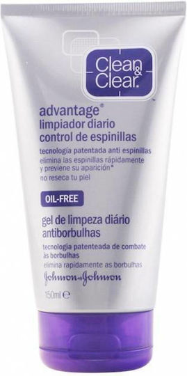 Clean & Clear Gel Demachiant Facial Pentru Reducerea Roșeții 150ml