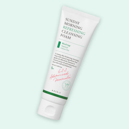 Axis-y Sunday Morning Facial Cleansing Foam For Oil Control & Brightening 120ml