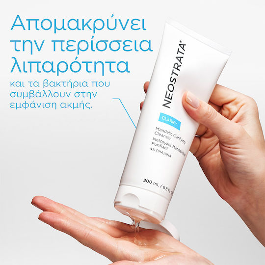 Neostrata Spumă de Curățare a Feței cu Acid Mandelic pentru Controlul Sebumului și Împotriva Imperfecțiunilor 200 ml
