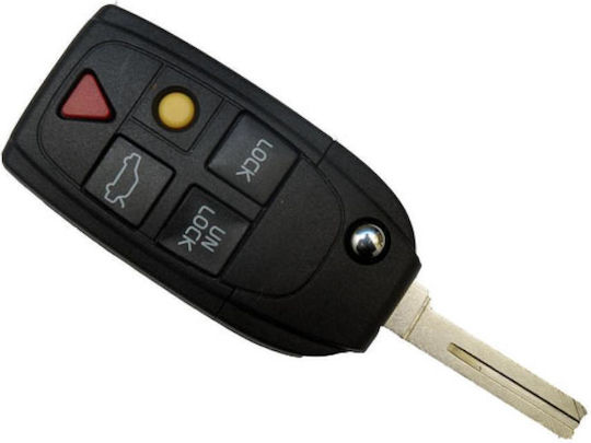 Volvo Flipkey 5b Carcasă de Schimb pentru Cheie cu 5 Butoane
