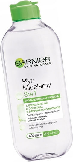 Garnier Garnier Essentials Micellar Water Facial Cleanser for Oil Control and Soothing Action 400ml