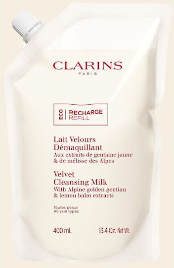 Clarins Велвет Емулсия за Почистване на Лице с Успокояващо Действие 400мл