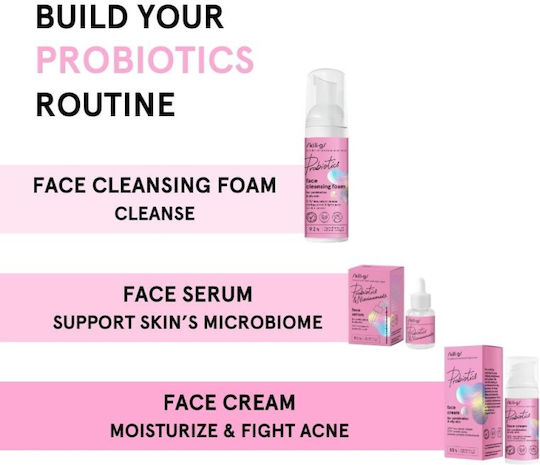 kili⋅g Probiotics Gesichtsreiniger Schaumstoff mit Feuchtigkeitsspendender Wirkung 150ml