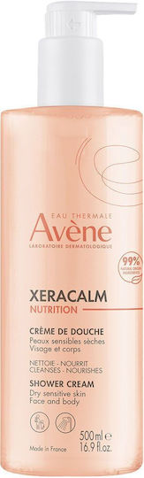 Eau Thermale Avène Xeracalm Nutrition Gel de Curățare pentru Față cu Acțiune Hidratantă 500ml